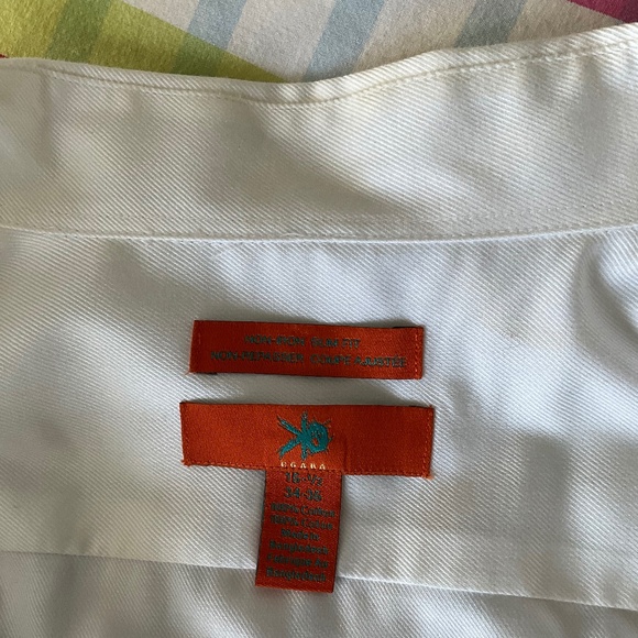 Men’s white dress shirt - cotton - non iron - Picture 2 of 4